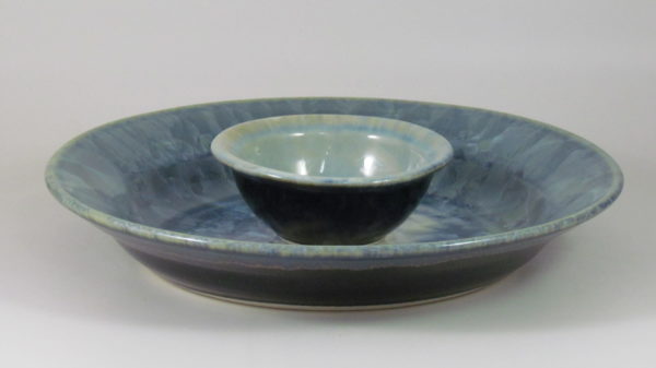 Campbell Pottery Stellar Chip and Dip set