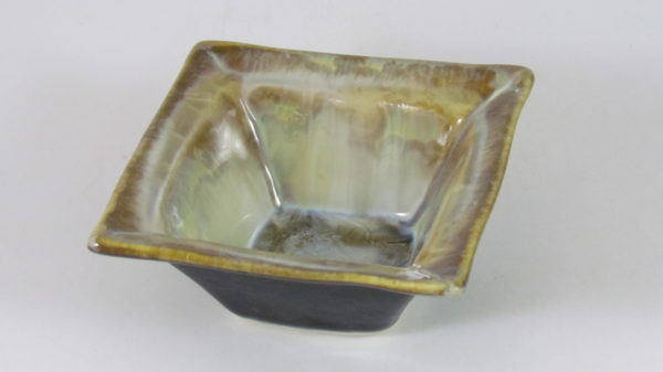 Campbell Pottery Stellar Square Dip Bowl