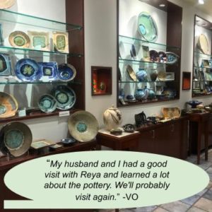 Feedback from Customers at the Mall of America Handmade Holiday Pop Up Ceramica Shop