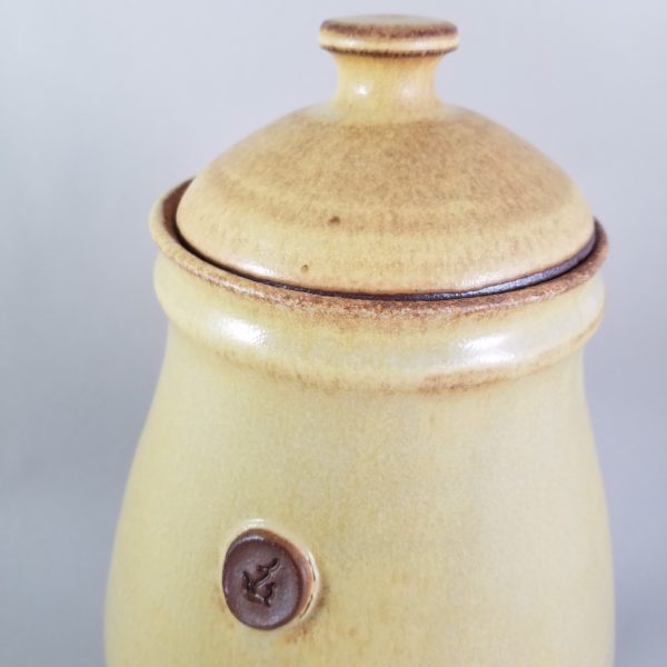 Clay Coyote Vinegar Crock