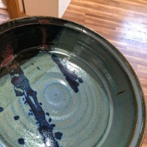 Clay Coyote Zappa Glaze in Blue, Red, and Black