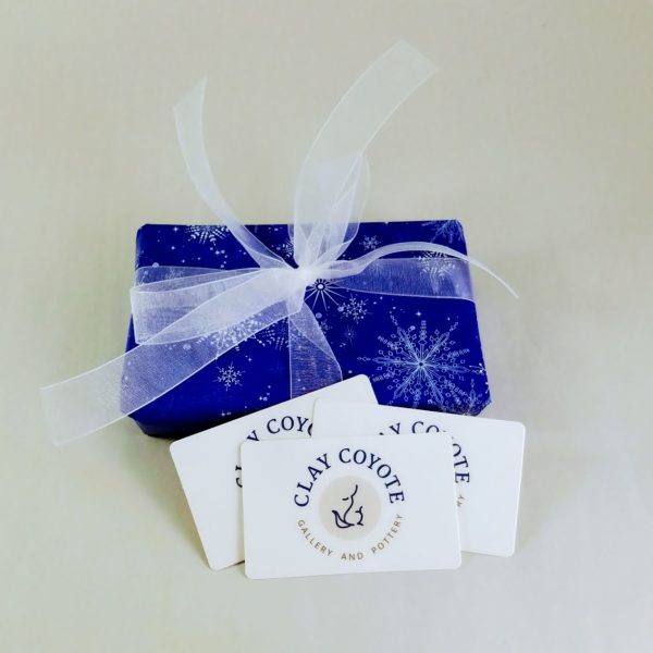 Clay Coyote Gift Cards for the person who's hard-to-shop-for!