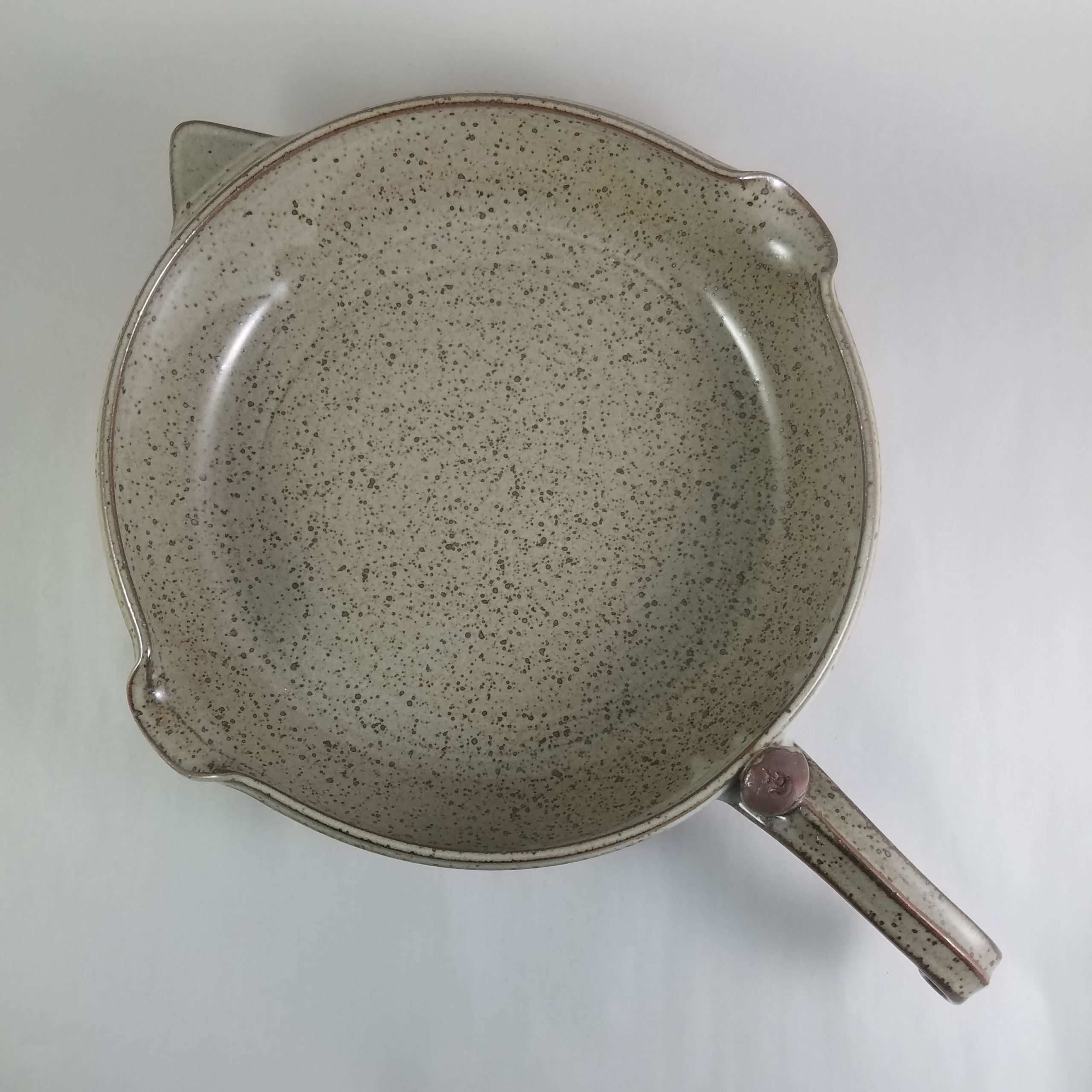 Clay Coyote Flameware Large Skillet for Frying or Searing