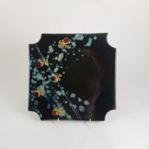 Clay Coyote Sushi Plate - Midnight Garden