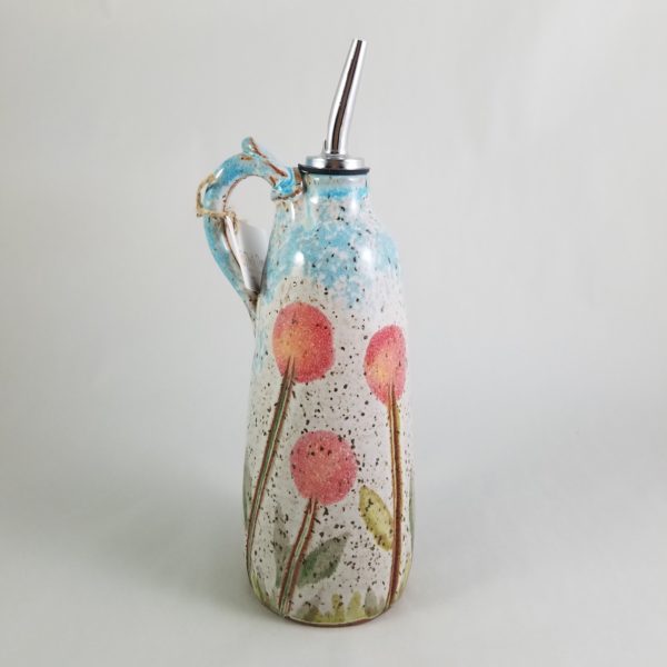 ceramic oil bottle