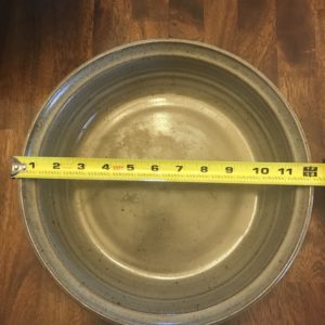 How to measure broken lid for replacement, Clay Coyote Pottery