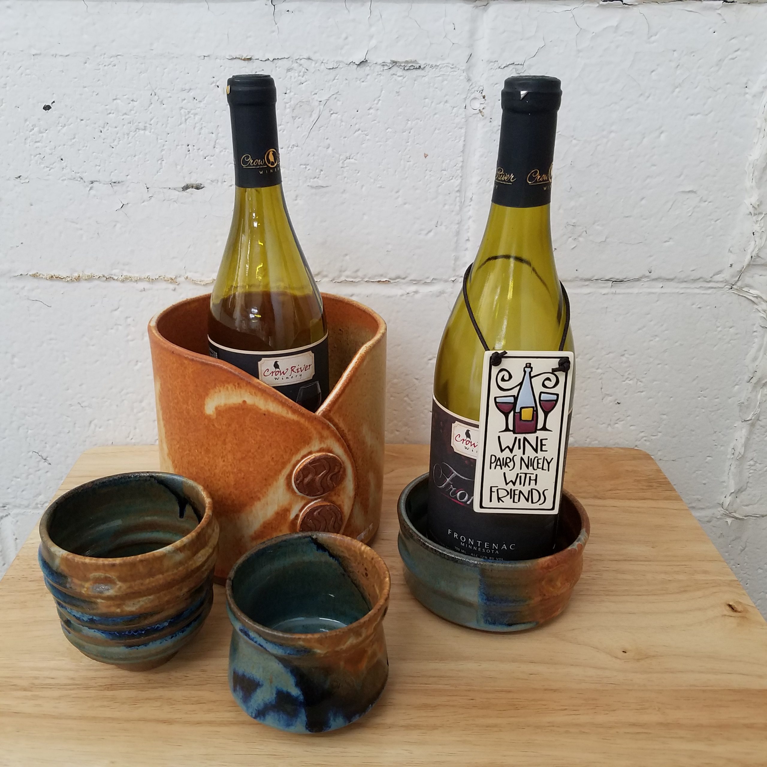 Clay Coyote Utensil Holder & Wine Chiller - Clay Coyote