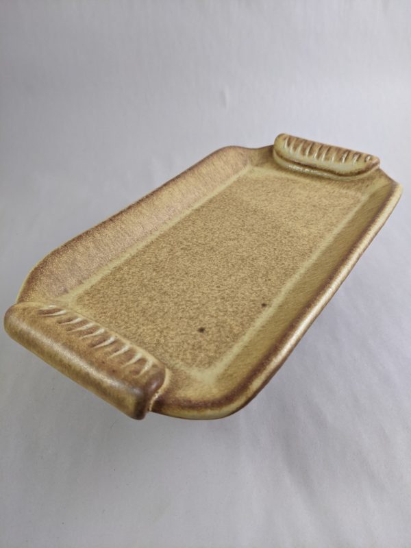 Small Handled Tray in Yellow Salt