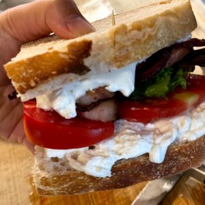 BLT for Clay Coyote debate about best combos burrata cheese