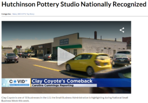 WCCO features Clay Coyote during #SmallBusinessWeek2021