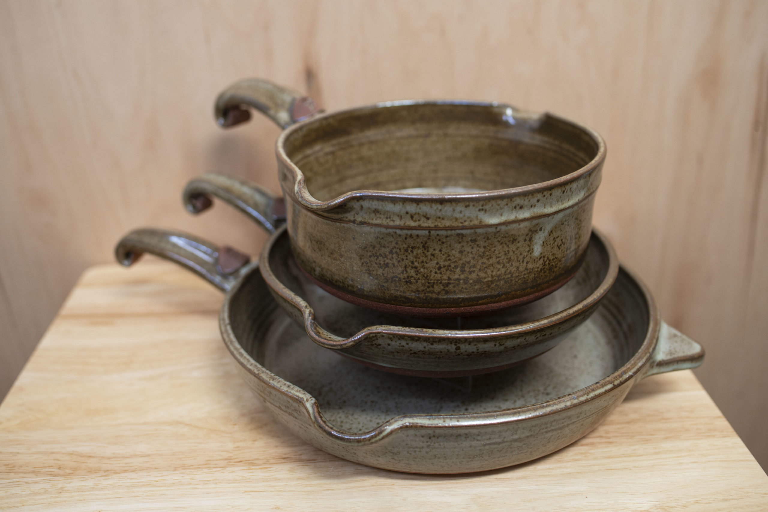 Clay Coyote Mixing Bowl with wire whisk