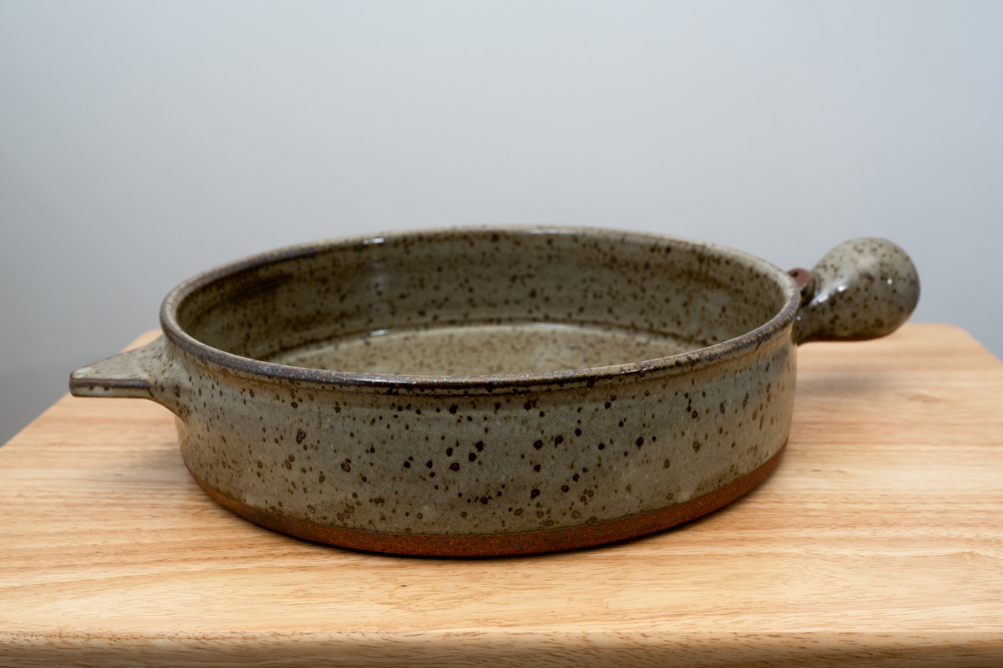 Clay Coyote Flameware Large Skillet for Frying or Searing