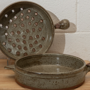 Clay Coyote Flameware Large Skillet for Frying or Searing