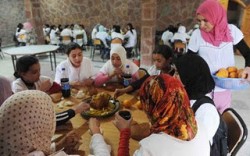 A Traditional Moroccan Tagine Dinner